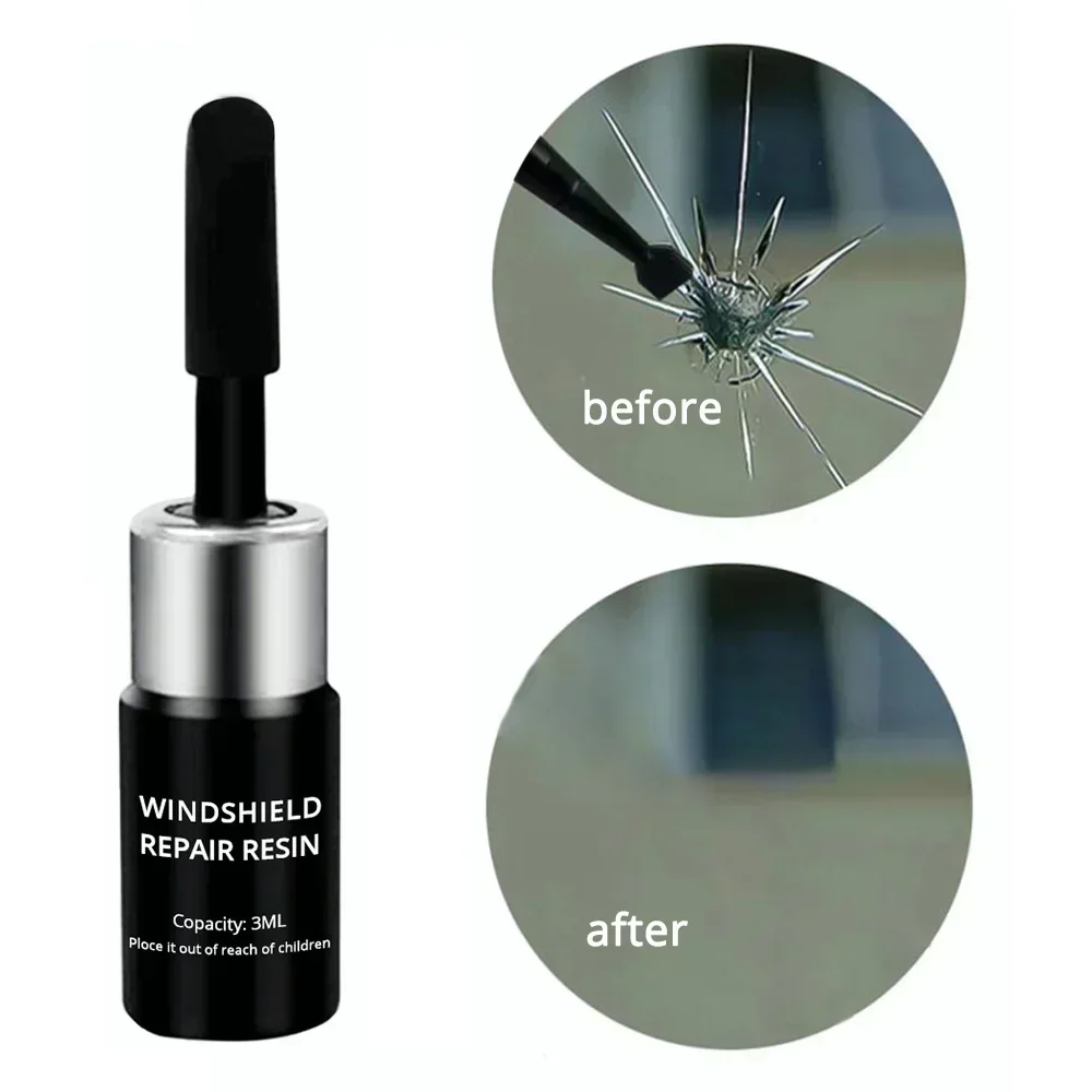 Glass Cleaner Streak - Reparatieset voor autoruit, upgrade, nano-reparatievloeistof voor