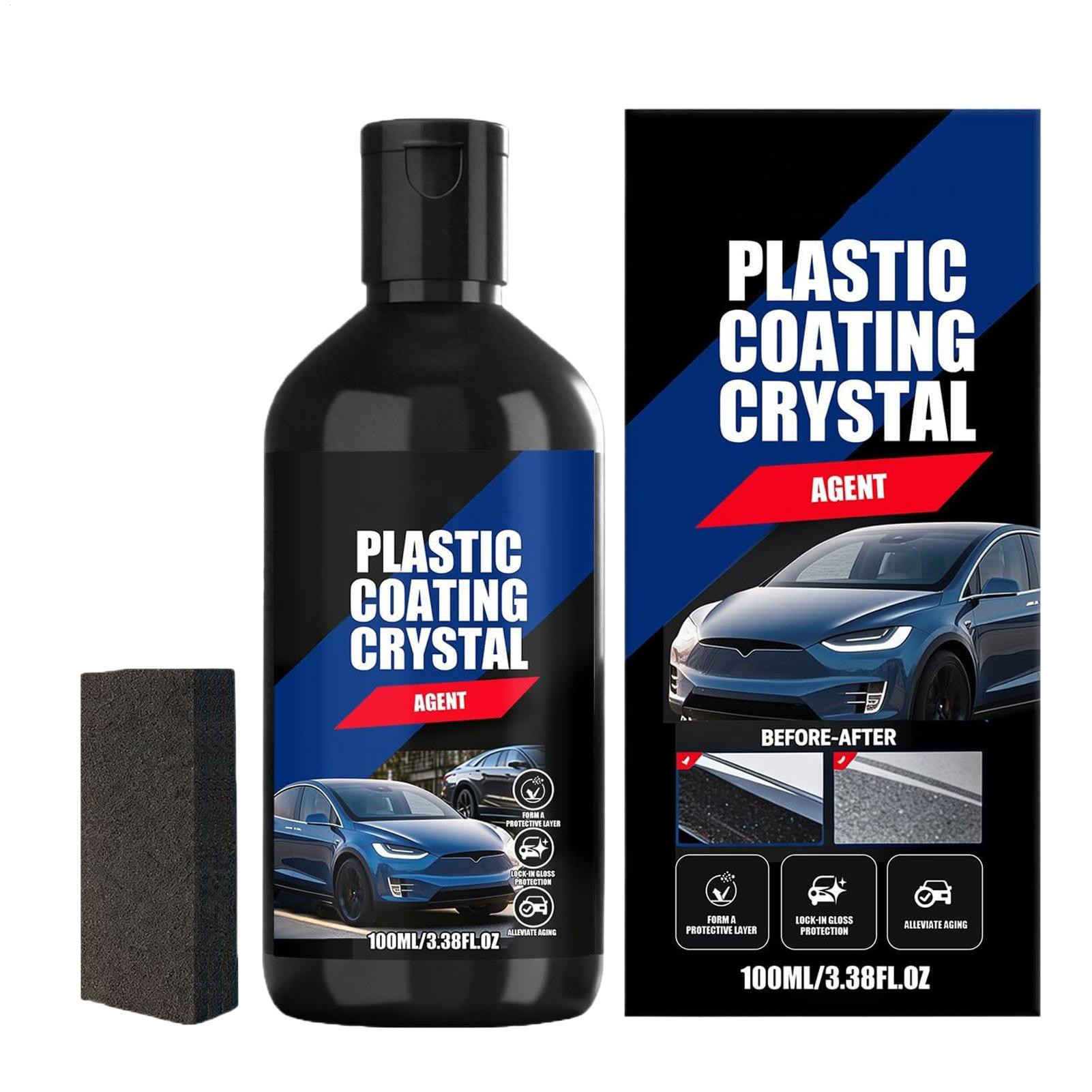 Trim Restorer Plastic - Auto Zwart Trim Restorer 100ml, Krasreparatiecoating