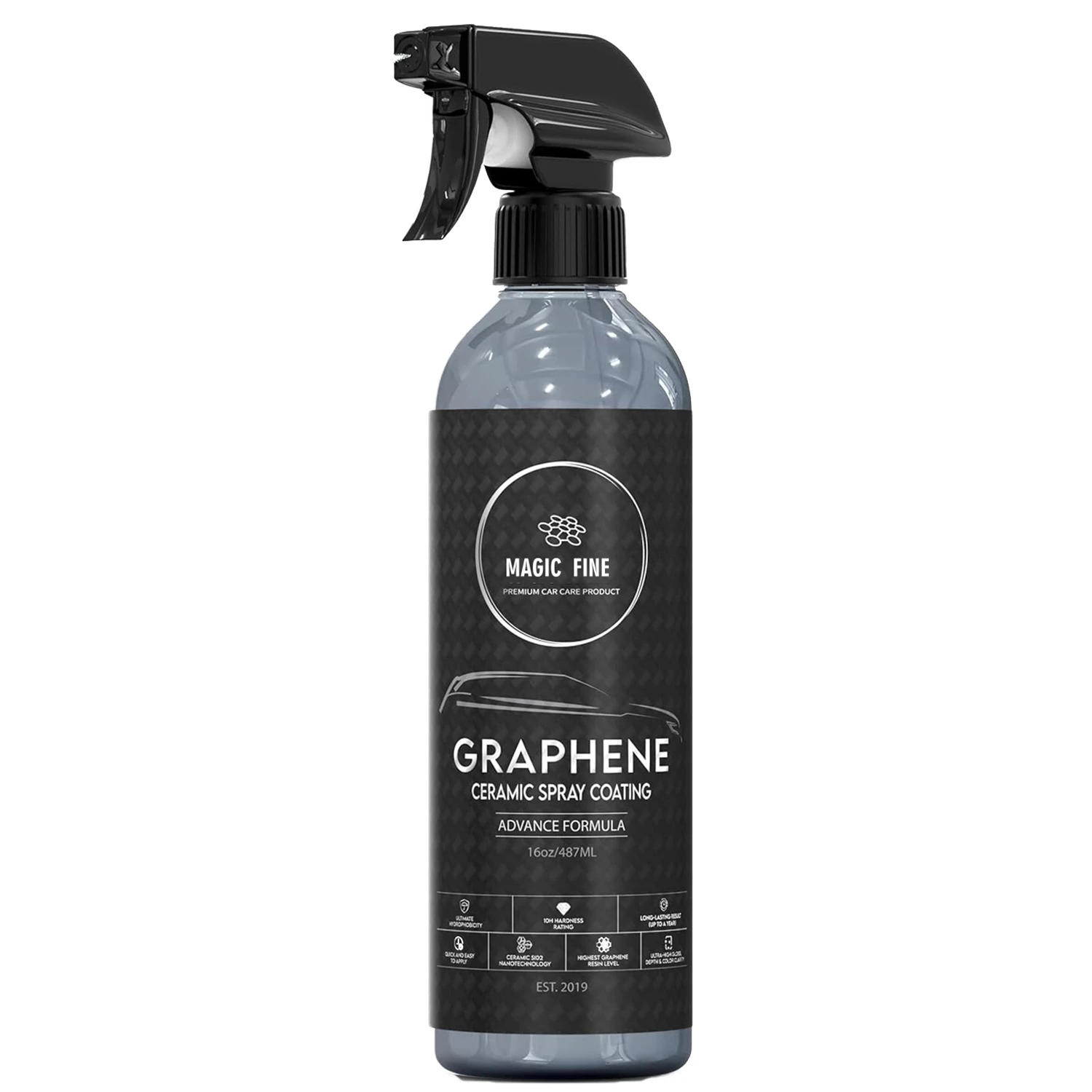 Car Wax Ceramic Coating - Grafeen keramische spraycoating, snel en eenvoudig