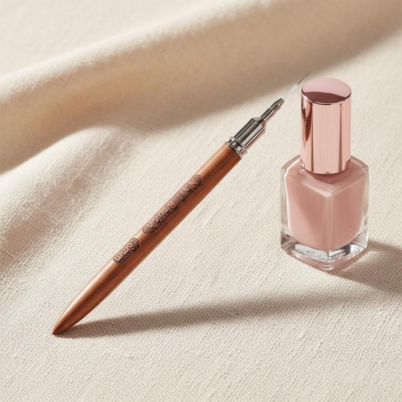 Detailing Brush Set - 5-delige set nagelkunstlinerkwasten met sandelhouten handvatten