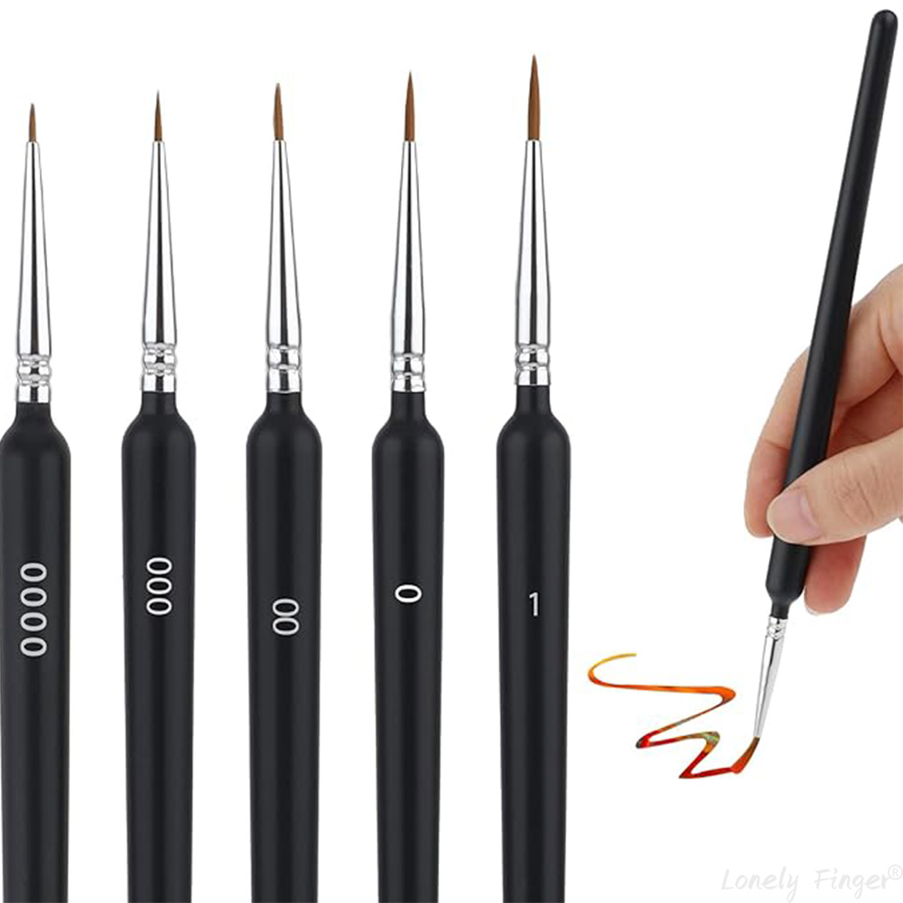Detailing Brush Set - 5/11-delige penselenset, kunstenaarspenselen voor fijne details