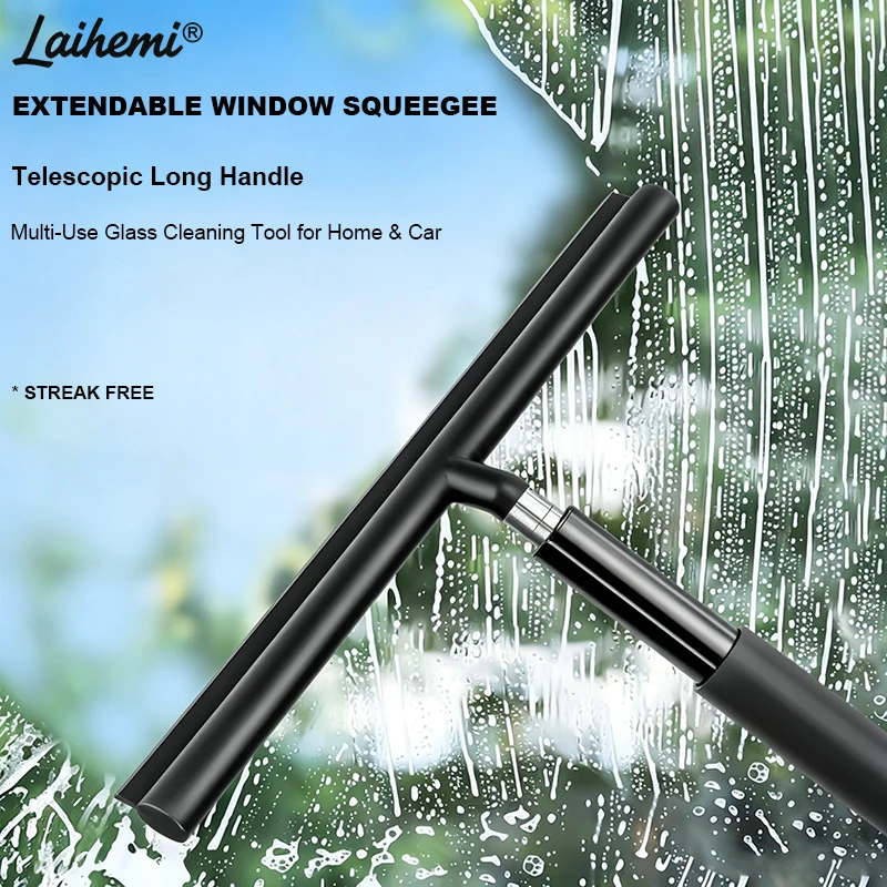Telescopische ruitenwisser met - Glass Cleaner Streak recensie en prijs