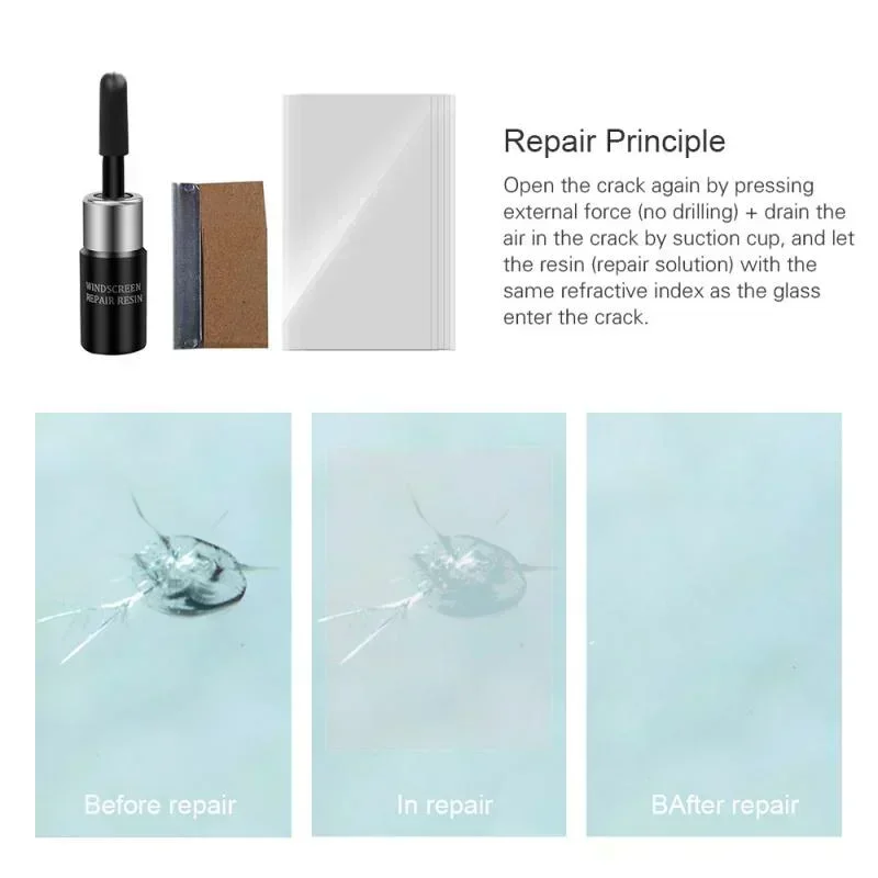 Reparatieset voor autoruit, up - Glass Cleaner Streak recensie en prijs