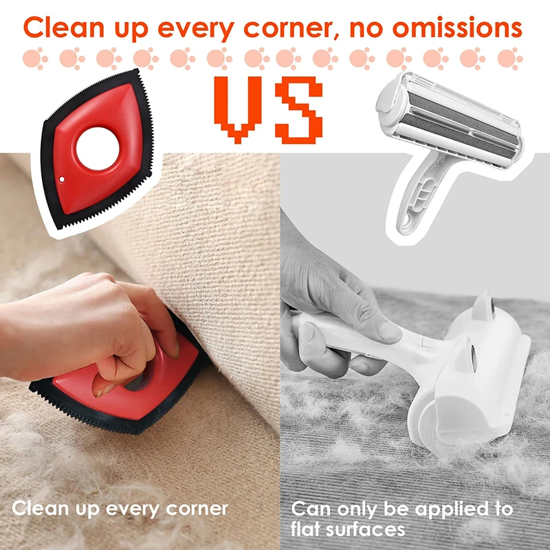4 Modi Pet Hair Remover Kam Bo - Seat Cleaner Fabric recensie en prijs