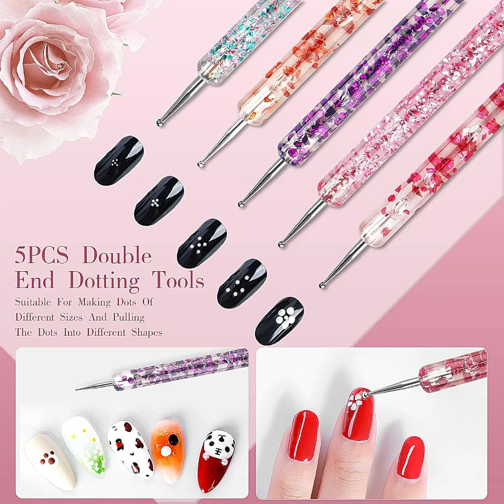 32 stuks nagelkunstborstels, a - Detailing Brush Set recensie en prijs