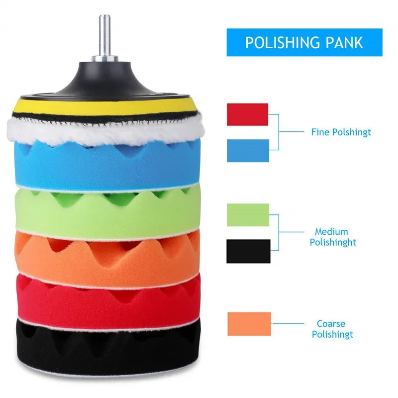 8 Stuks Auto Polijsten Pads Ki - Polish Pad Set Buffer recensie en prijs