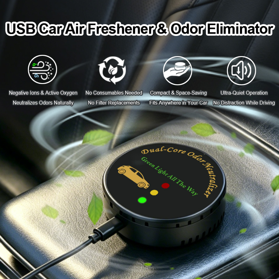 Auto-luchtreiniger, filterloze - Odor Eliminator Car recensie en prijs