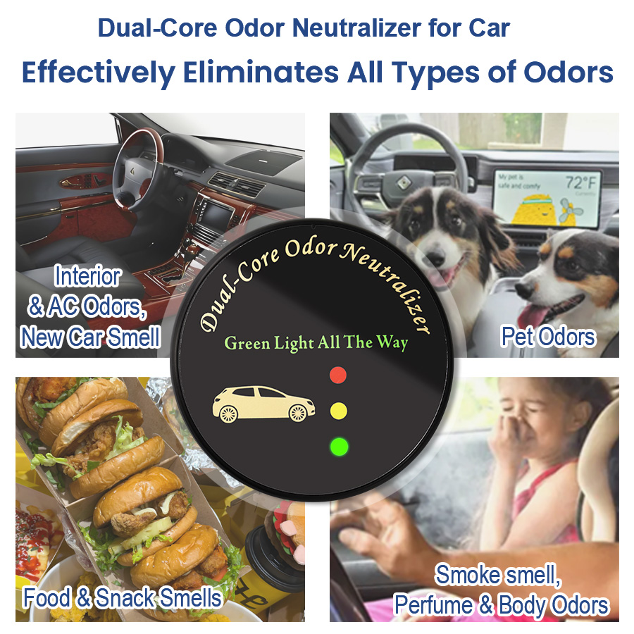Auto-luchtreiniger, filterloze - Odor Eliminator Car recensie en prijs