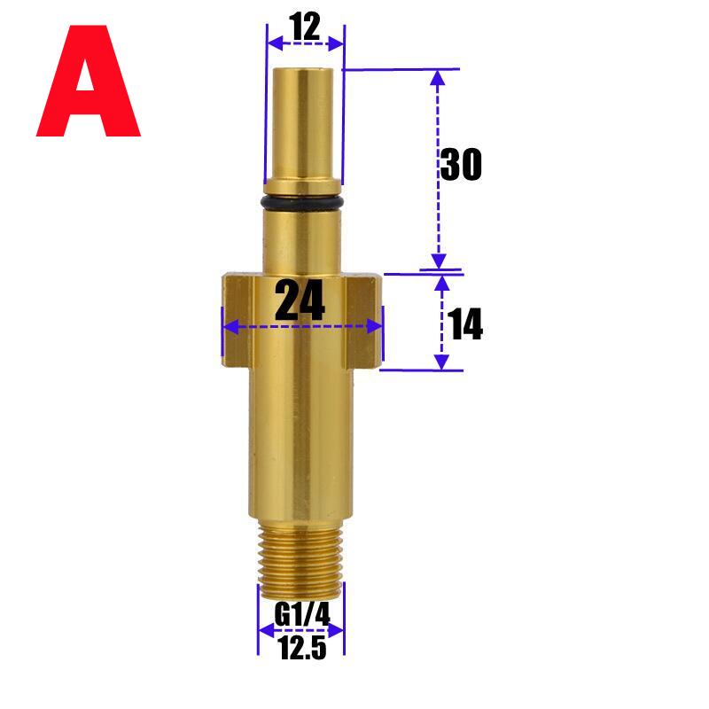 Nozzle Adapter Met G1/4 Mannel - Foam Cannon Car Wash recensie en prijs