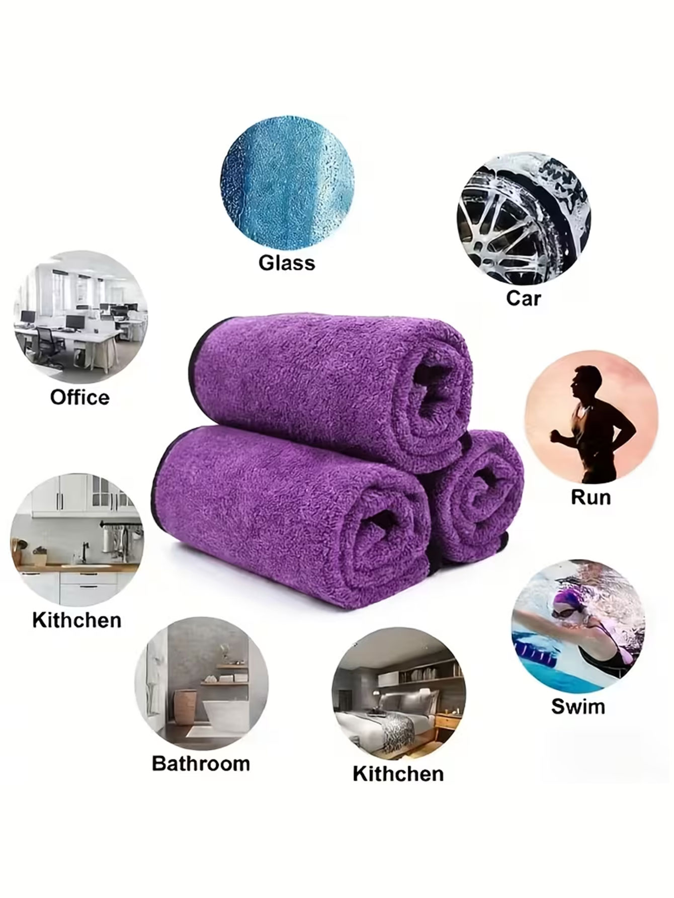 10-pack dubbelzijdige microvez - Microfiber Towel Detailing recensie en prijs
