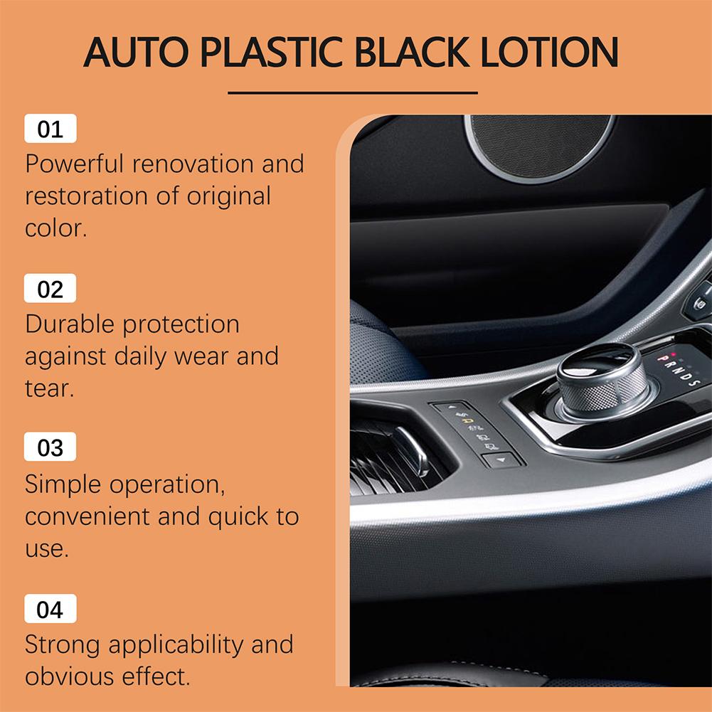 100/200ml Auto Plastic Zwarte  - Trim Restorer Plastic recensie en prijs