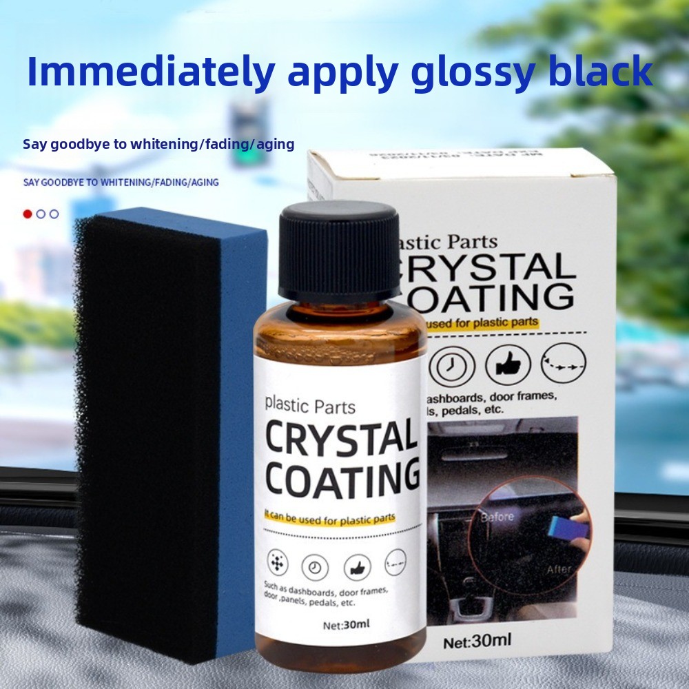 Nieuwe duurzame kristallen coa - Trim Restorer Plastic recensie en prijs