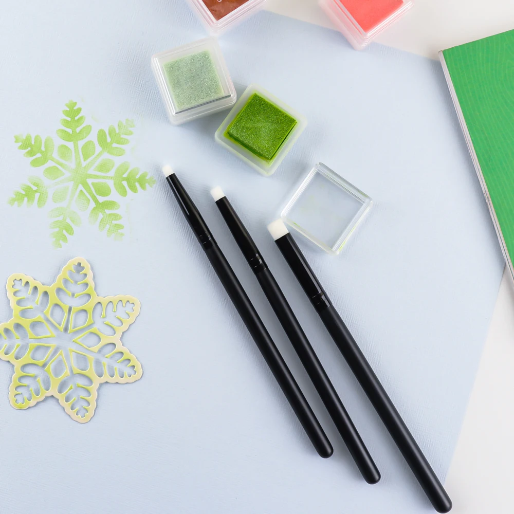 3 stks/set Platte/hoekige Gede - Detailing Brush Set recensie en prijs