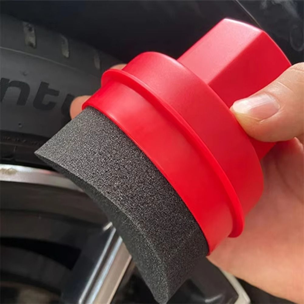 Gebogen bandenpoets spons met  - Wax Applicator Pad recensie en prijs