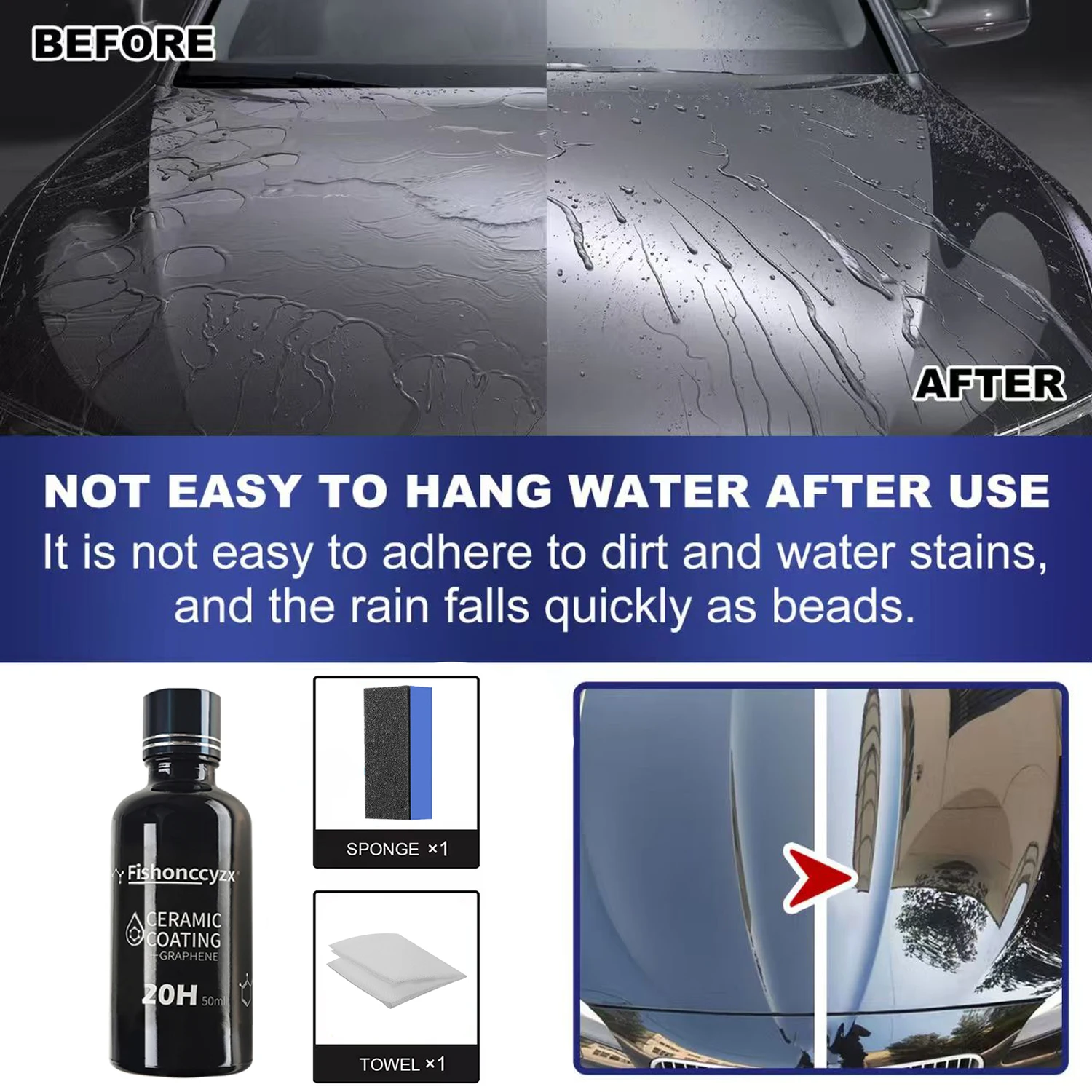 20H Autopoetswas Anti-Kras Lak - Car Wax Ceramic Coating recensie en prijs
