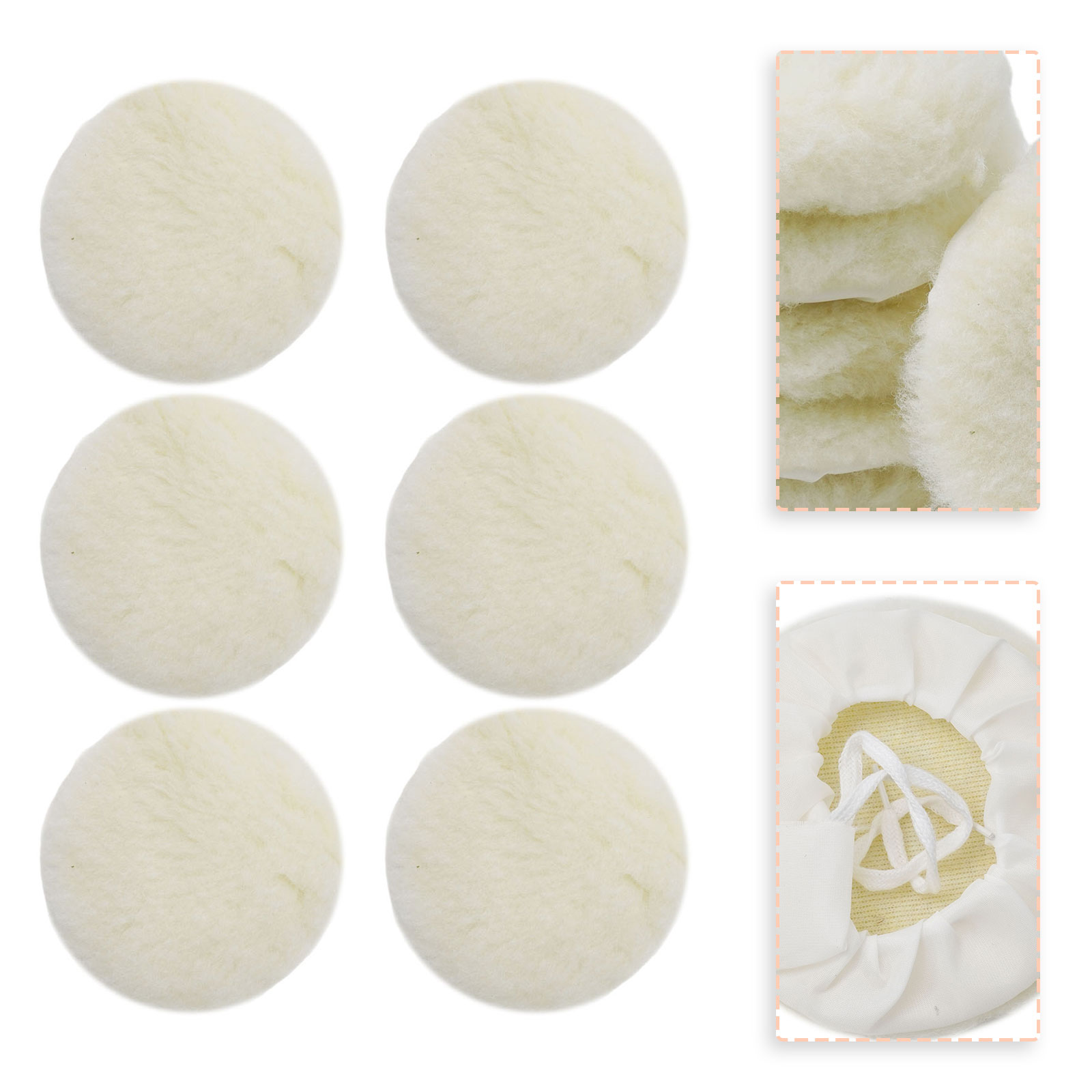 Set Buffing Pads 125mm Buffer  - Polish Pad Set Buffer recensie en prijs