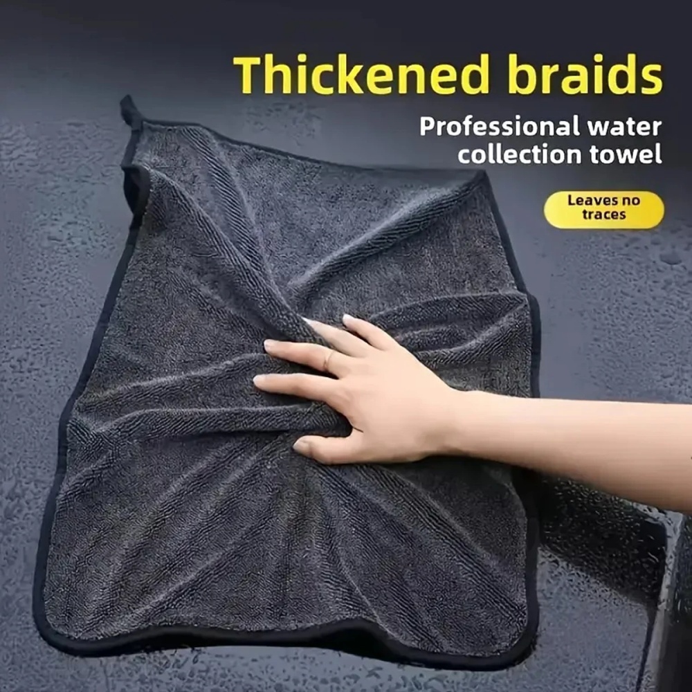 Oversized donkergrijze auto mi - Microfiber Towel Detailing recensie en prijs