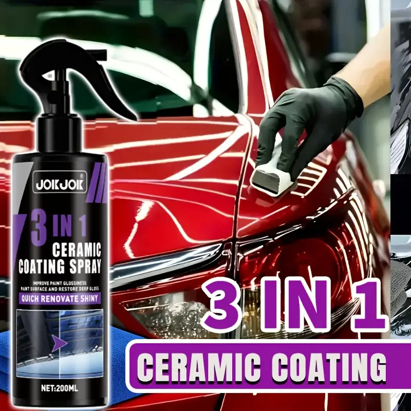 3-in-1 Auto Keramische Vloeiba - Car Wax Ceramic Coating recensie en prijs