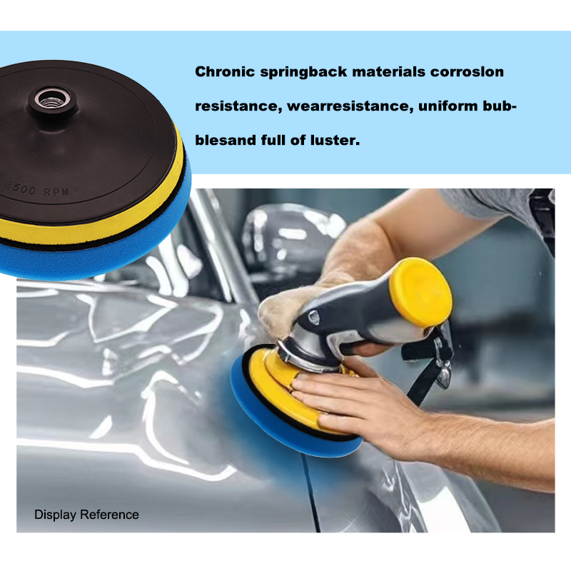 7,5 inch autopoetsset met grov - Polish Pad Set Buffer recensie en prijs