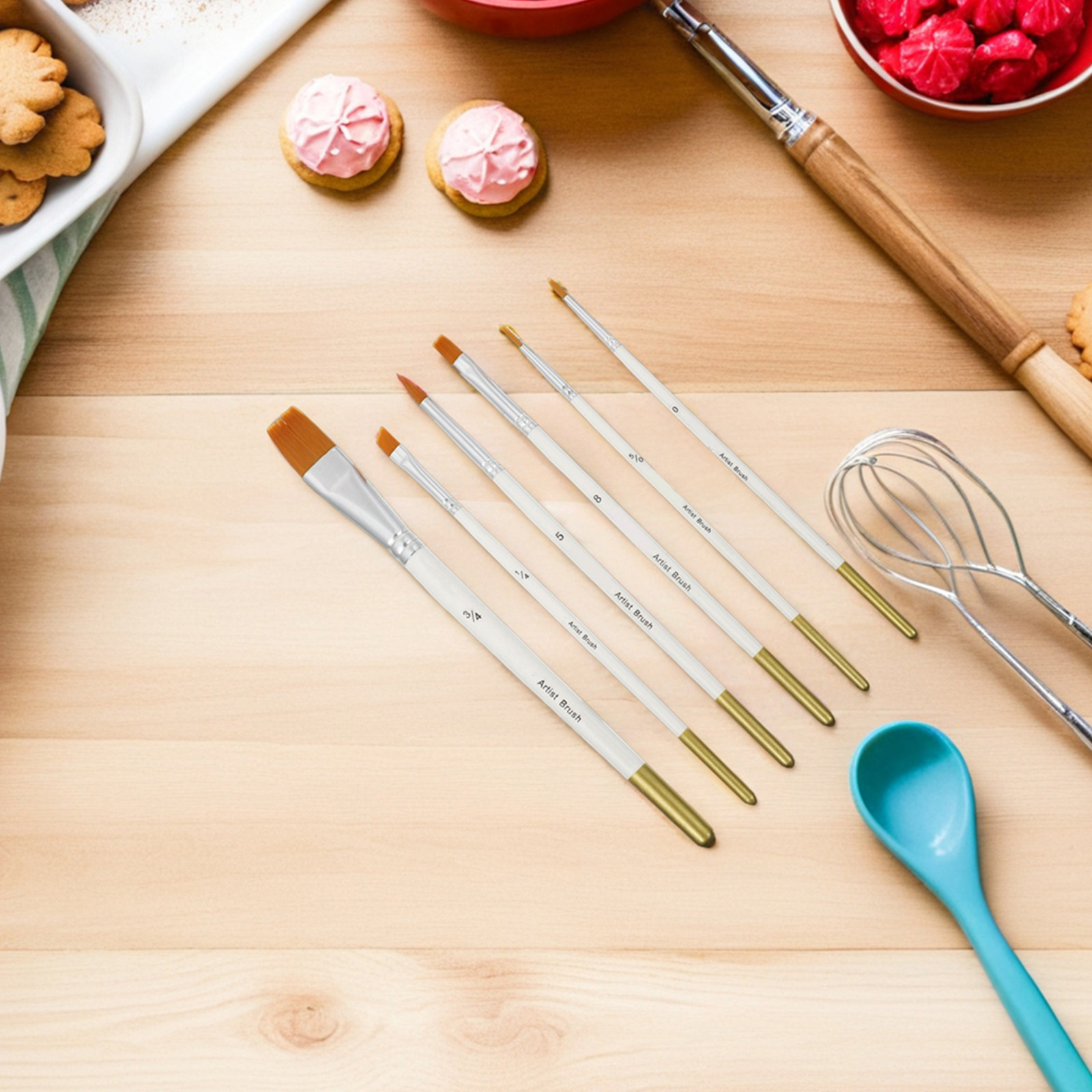 12-delige Cake Detail Brush Se - Detailing Brush Set recensie en prijs